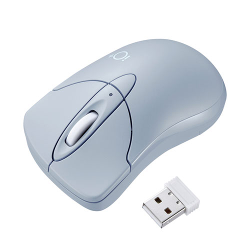 【ポイント20倍】サンワサプライ 静音ワイヤレスブルーLEDマウス ”イオプラス” MA-IPWBS302BL 【ポイント20倍】サンワサプライ 静音ワイヤレスブルーLEDマウス ”イオプラス” MA-IPWBS302BL