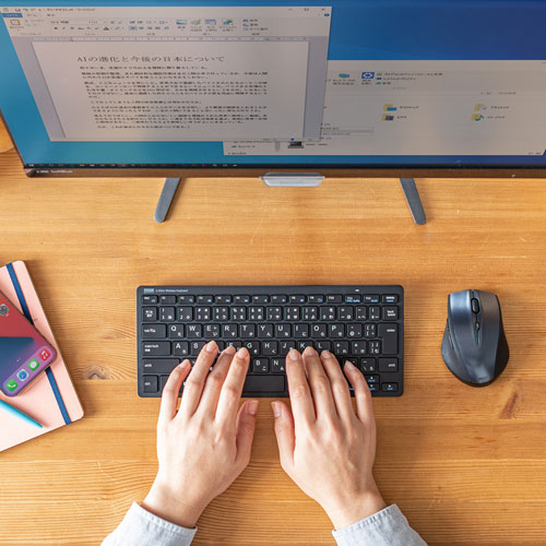 バッファロー BSMBW100BP 無線（2.4GHz） BlueLEDマウス 3ボタン ベージュピンク