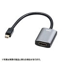 【クーポン配布中】サンワサプライ ミニDisplayPort-HDMI 変換アダプタ HDR対応 AD-MDPHDR01