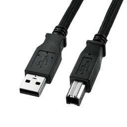 【ポイント20倍】サンワサプライ ナイロンメッシュUSB2.0ケーブル 3m KU20-NM30K2