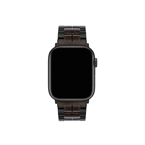 【ポイント20倍】VOWOOD ボーウッド 天然木バンド for Apple Watch アップルウォッチ 41/40/38mm 黒檀 VW74034AWCP