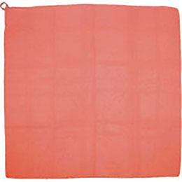 【クーポン配布中】ARTEC ループ付カラースカーフ 赤 ATC2323