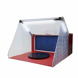 【クーポン配布中&ブラックフライデー対象】エアテックス AIRTEX スプレーブース レッドサイクロンL LEDライト標準装備 SPR-L