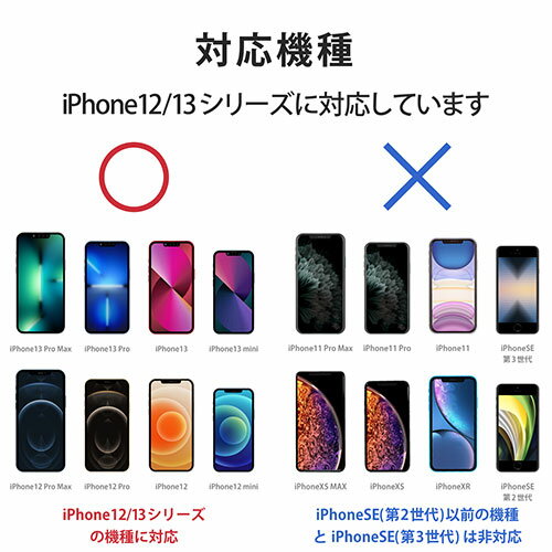 【クーポン配布中&スーパーSALE対象】エレコム マグネット内蔵ワイヤレス充電器(7.5W+5W・スタンド・1.5m) W-MS03BK