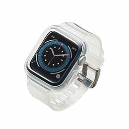 【マラソンでポイント最大46倍】エレコム Apple Watch40mm用ソフトバンパーバンド一体型 AW-20SBBUCR