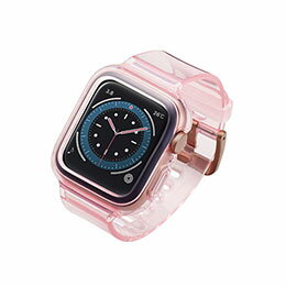 【マラソンでポイント最大46倍】エレコム Apple Watch40mm用ソフトバンパーバンド一体型 AW-20SBBUPNC