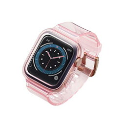 【ポイント20倍】エレコム Apple Watch40mm用ソフトバンパーバンド一体型 AW-20SBBUPNC