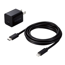 ڥݥ20ܡۥ쥳 USB Power Delivery 20W ACŴ(C-Lightning֥°) MPA-ACLP04BK