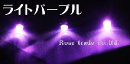 【ポイント20倍】【送料無料】LEDストリング常点レギュラー仕様(ツエナー無)、100球、ライトパープル 【代引不可】