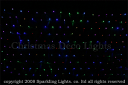 【ポイント20倍】【送料無料】LEDイルミネーション、ネット(網状)、常点、プロ仕様(V3)、180球、RGB(1670万色) 【代引不可】