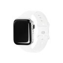 【クーポン配布中】EGARDEN SILICONE BAND for Apple Watch 41/40/38mm Apple Watch用バンド ホワイト EGD21776AWWH(2)