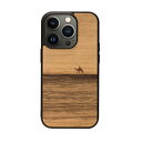 【クーポン配布中】Man & Wood 天然木ケース for iPhone 14 Pro Max Terra 背面カバー型 I23642i14PM