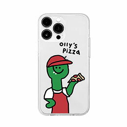 ڥݥ20ܡ168cm եȥꥢ for iPhone 14 Pro Olly's Pizza ̥С 16823841i14P