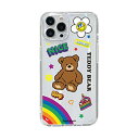 【クーポン配布中&スーパーSALE対象】BOOGIE WOOGIE オーロラケース for iPhone 14 Pro Teddy Bear 背面カバー型 BW24106i14P