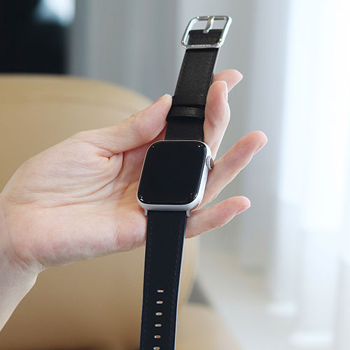 22mm黒/オレンジ厚いナイロンタイプ腕時計ベルト替えバンドマット仕上げのバックル3リング