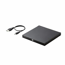 【ポイント20倍】エレコム スマホ用CDレコーダ「スマホでCD」 ケーブル BK LDR-SM8URBK