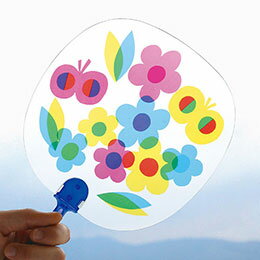 【クーポン配布中】【20個セット】 ARTEC ステンドうちわ(光を通して) ATC147X20