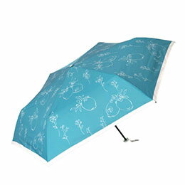 【ポイント20倍】オーロラ チャムチャムマーケット CHAM CHAM MARKET 雨よくばりミニ傘 Lemon ターコイズ 1CM170090934