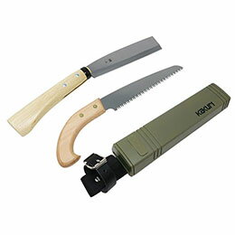 【ポイント20倍】角利産業 KAKURI ナタとノコ サヤ付き 85201