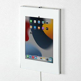iPad用スチール製ケース ホワイト CR-LAIPAD16W