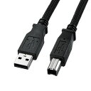 【クーポン配布中&スーパーSALE対象】サンワサプライ ナイロンメッシュUSB2.0ケーブル KU20-NM50K2(2)