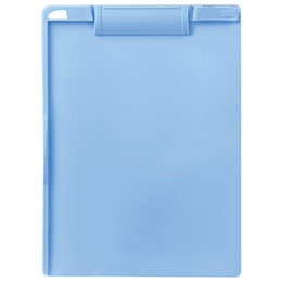 【クーポン配布中&マラソン対象】ソニック SONiC クリップボード A4タテ型 抗菌タイプ ライトブル CB-4831-LB