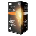 【ポイント20倍】HIDISC LED電球(エジソン電球40形相当) HDLEDY40W2700K(3)