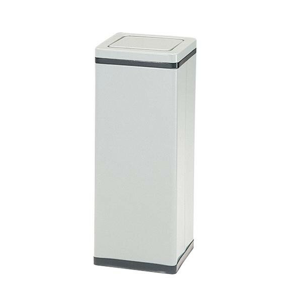 【クーポン配布中】ぶんぶく 角型ロータリー屑入 Bライン 袋止付 グレー RSL-201B