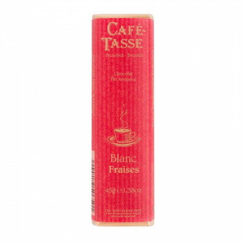 カフェタッセ チョコレート 【クーポン配布中】CAFE-TASSE(カフェタッセ) ストロベリーホワイトチョコ 45g×15個セット