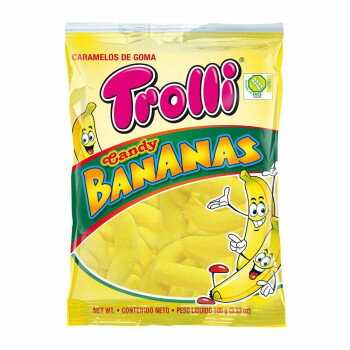 【ポイント20倍】Trolli(トローリ) キャンディバナナ 100g×12個セット