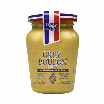 【ポイント20倍】Grey Poupon(グレープポン) 　ディジョンマスタード　215g×12個セット