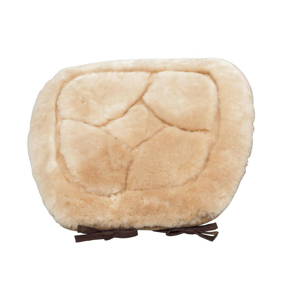 【ブラックフライデーでP最大47倍】ムートン クッション 43x41cm 2枚組 ベージュ KC1V43BE2