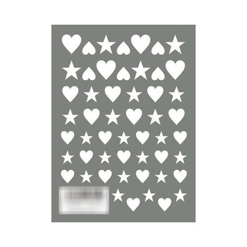 【ポイント20倍】TSUMEKIRA(ツメキラ) ネイルシール rrieenee×filerプロデュース2 Love etoile -white- NN-RXF-103