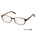 【ポイント20倍】老眼鏡 シンプルビジョン スリム RG-002 デミブラウン +2.00