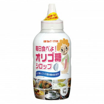 【クーポン配布中】加藤美蜂園本舗 はちのす印 毎日食べよ!オリゴ糖シロップ 1kg×6本セット