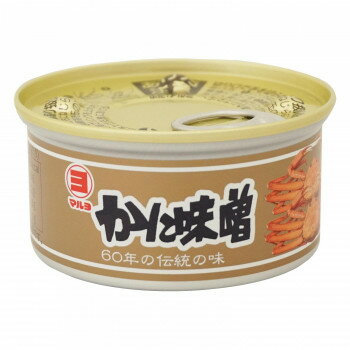 【ポイント20倍】マルヨ食品　かに味噌缶詰　100g×48個　01001