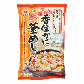 【ポイント20倍】マルヨ食品　香住かに釜めしの素　265g×48個　06155