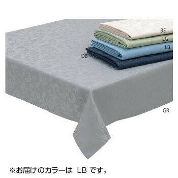 【クーポン配布中】川島織物セルコン ミントン ハドンホールアイビー テーブルクロス 180Rcm HM1220 LB ライトブルー