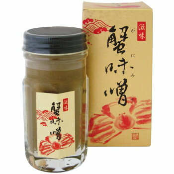 【ポイント20倍】マルヨ食品　滋味　蟹味噌(瓶・箱入)　80g×40個　01023