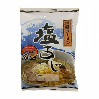 【ポイント20倍】ナカキ食品　ラーメン蒟蒻　塩あじ　24個セット