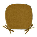 【マラソンでP最大47倍】川島織物セルコン filo decor ジャイアント ダイニングシートクッション 45×43Vcm LN1311 Y イエロー