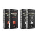 【クーポン配布中】Pellini(ペリーニ) エスプレッソカプセル トップ＆スプレーモ 各2箱セット