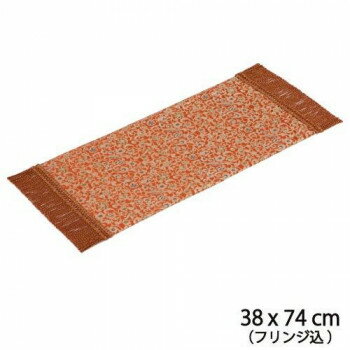 【クーポン配布中】川島織物セルコン 瑞鳥唐草(ずいちょうからくさ) 織りセンター 38×60cm HP1104 BR・ブラウン