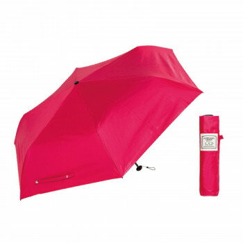 【クーポン配布中】極軽カーボン(中面カラーコーティング) 折りたたみ傘 Pink CSFA-3F53-UH-PK