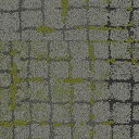 【クーポン配布中&スーパーSALE対象】インターフェイス ヒューマン・コネクション・コレクション Moss in Stone 50×50cm 20枚(5m2) 8340-002-000 Slate Edge(3)