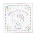 【ポイント20倍】204 オリムパス 刺し子キット 花ふきん ハローキティとさくらんぼ
