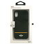 ڥݥMINI 饤 iPhoneX ܥ+PUϡɥ Real Carbon Fiber - PC/TPU Hybrid Case - PU leather - Orange Stripe iPhone XMIRCHCPXOR