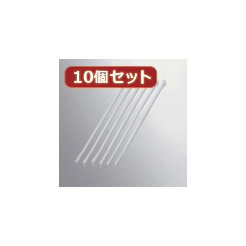 【ポイント20倍】10個セット エレコム ケーブル結束バンド LD-T140WH30X10