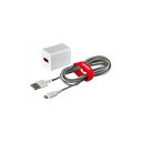 【ポイント20倍】BUFFALO バッファロー BSMPA2404LC2TWH 2.4A USB急速充電器 Lightningケーブル2.0m付属(ホワイト)(2)