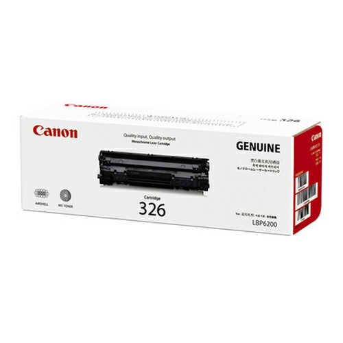 【ポイント20倍】【単品】 モノクロレーザートナー キヤノン モノクロレーザートナー CRG-326 4960999675336 ●対応機種:LBP−6200/6230/6240●種別:純正